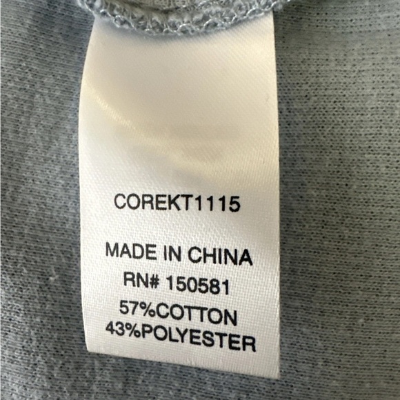 Flag & Anthem Men's Sweater X-Large Blue Quarter-Zip Pullover Cotton Dry Goods - Picture 11 of 11